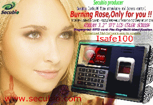 Secubio Isafe100 Fingerprint access control with TCP/IP and RFID card